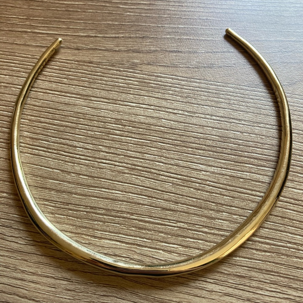 Two Alexis Bittar Collars for the price of one! One gold one gun metal!
